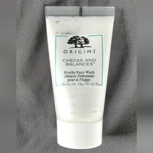Origins brand checks and balances frothy face wash